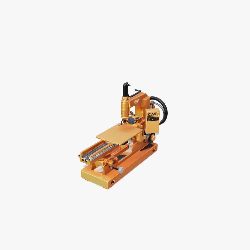 Industrial Milling Machine D Model Pack